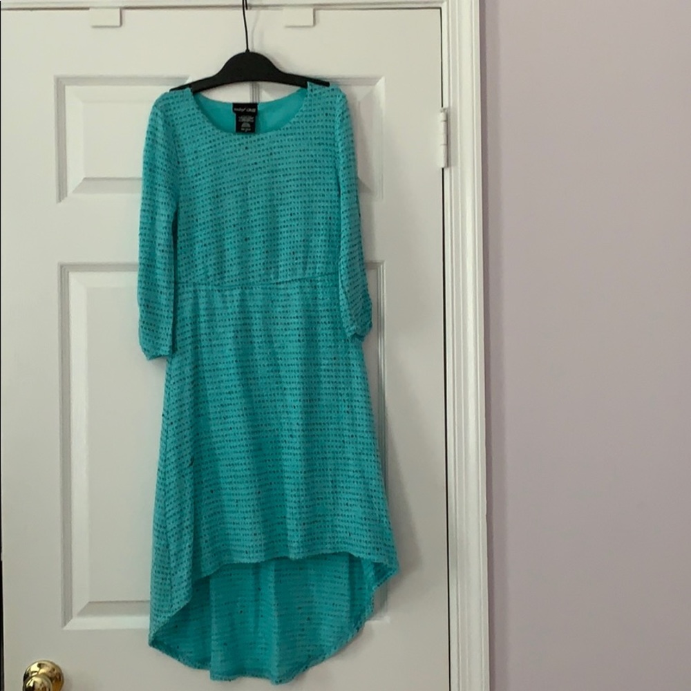 Blue dress